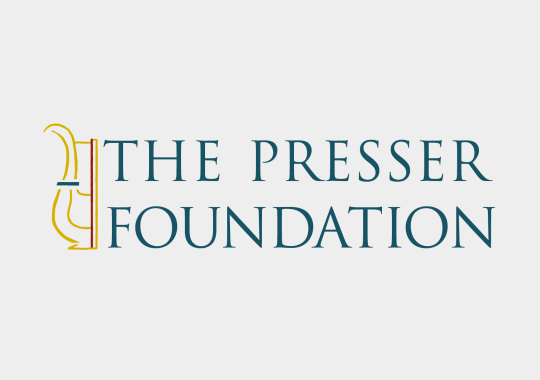 presser foundation logo color